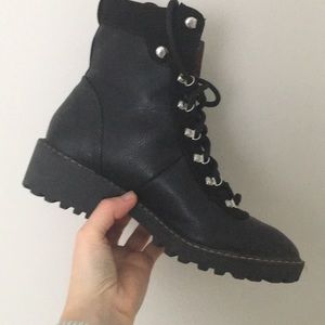 H&M Lug sole modern hiker ankle boot